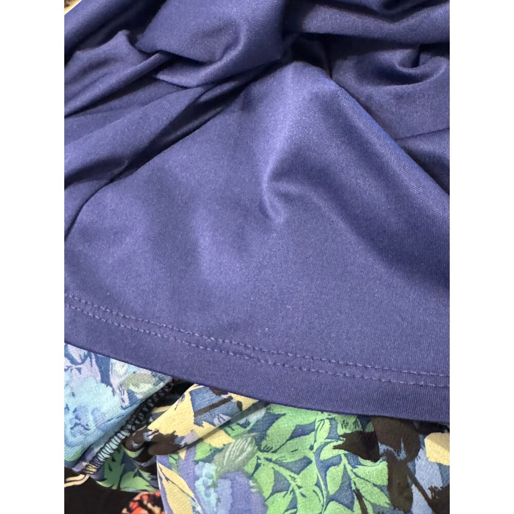 Nicole Miller Studio blue floral dress size 4 - Picture 10 of 14